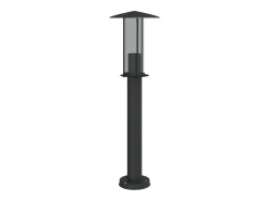 Iluminación Exterior-Lámpara de suelo de exterior acero inoxidable 60 cm ES696026 Negro