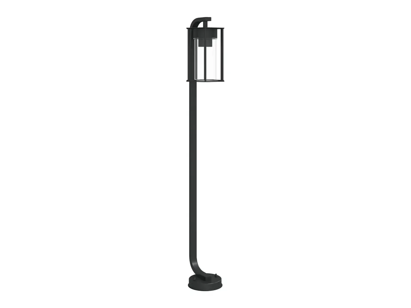 Iluminación Exterior-Lámpara de suelo de exterior acero inoxidable 100 cm ES422583 Negro