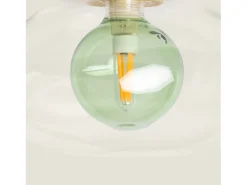 Ledkia Lámpara de Techo Aluminio Hassi Verde