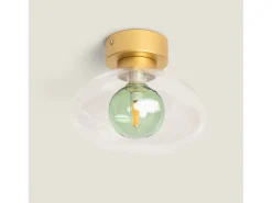 Ledkia Lámpara de Techo Aluminio Hassi Verde