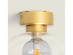 Ledkia Lámpara de Techo Aluminio Hassi Gris