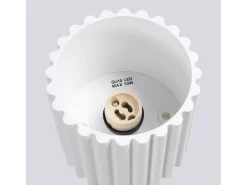 Sollux Lighting Lámpara De Techo Aura Minimalista De Aluminio - 1 Fuentes Luminosas - L.10 X A.10 Cm - Blanco Outlet