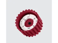 Sollux Lighting Plafón-Lámpara De Techo Aura Minimalista De Aluminio - 1 Fuentes Luminosas - L.10 X A.10 Cm - Borgoña Rojo