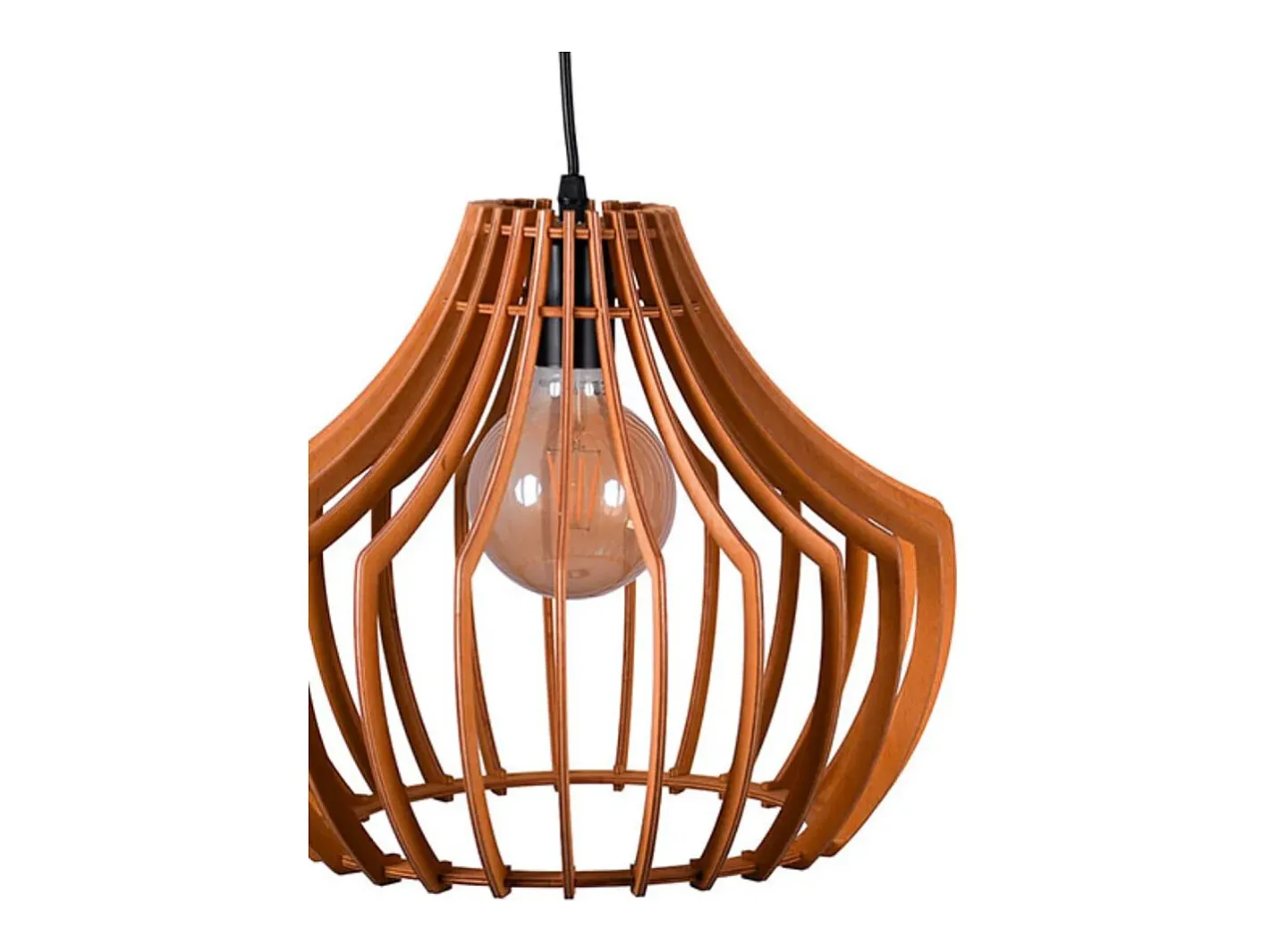 Lámpara de techo Bali Bel Air 40W altura regulable madera Ø35 cm Color natural claro Clearance