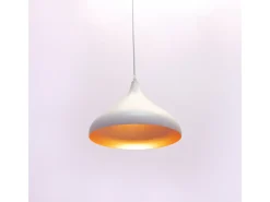 Lámpara de techo Bonn altura regulable blanco/ Ø32x38-115 cm Dorado Best