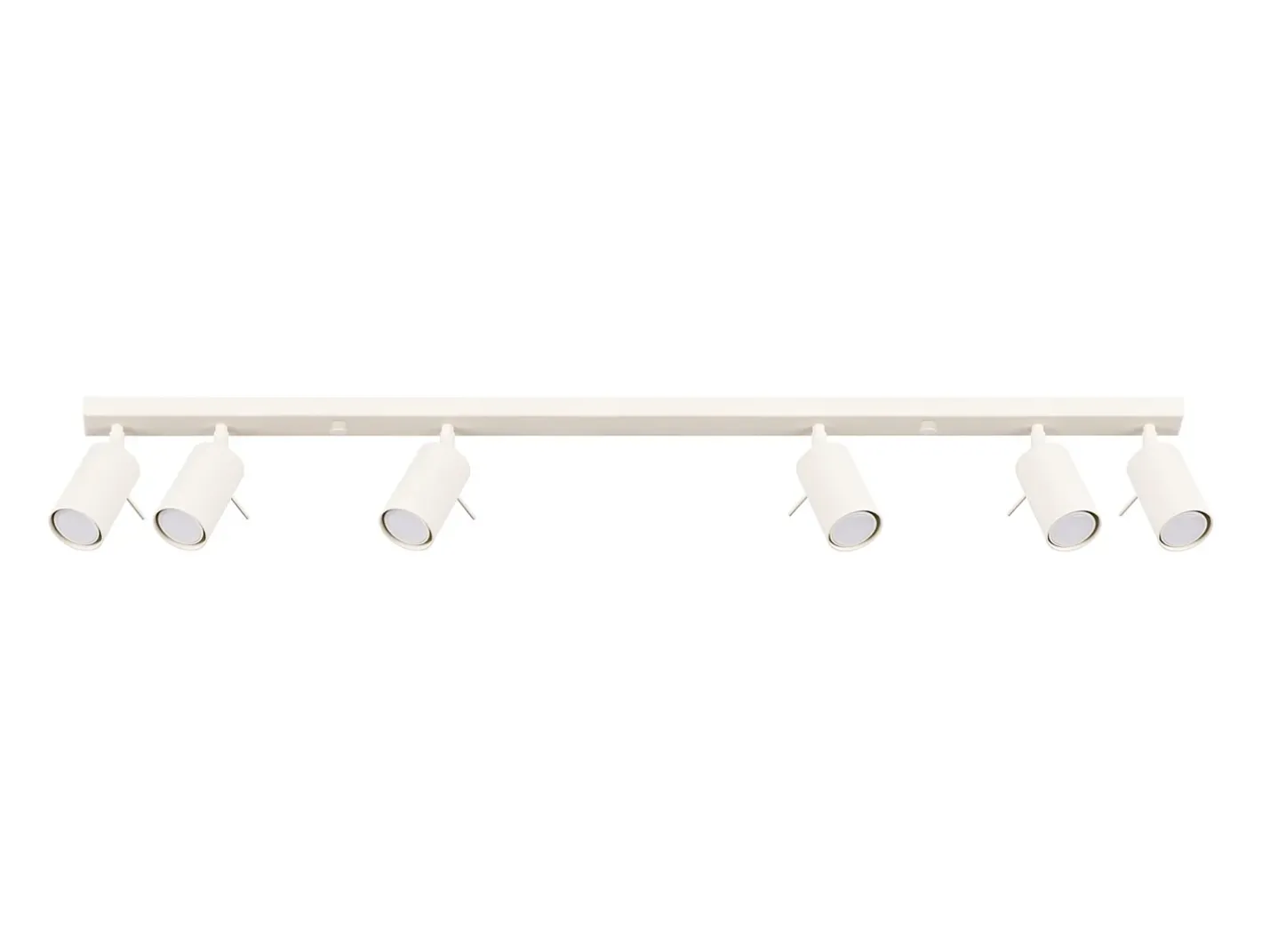 Online Sollux Lighting Lámpara de techo Briix moderno de acero - 6 fuentes luminosas 3000K - L.117 x A.17 cm - Beige