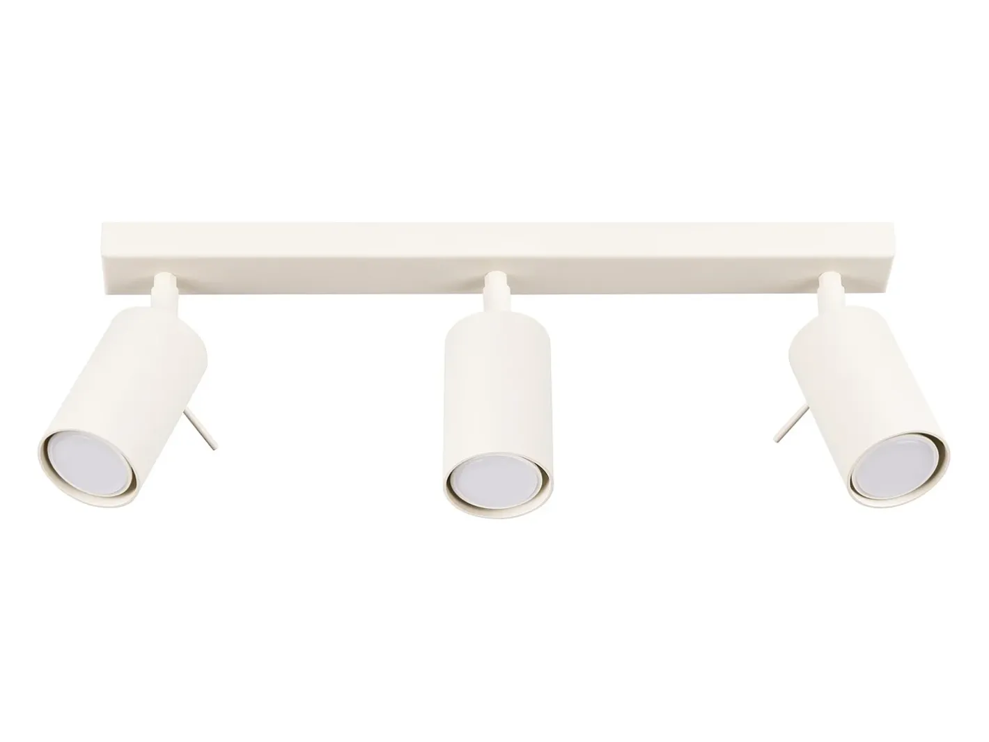 Sollux Lighting Plafón-Lámpara de techo Briix moderno de acero - 3 fuentes luminosas 3000K - L.45 x A.17 cm - Beige