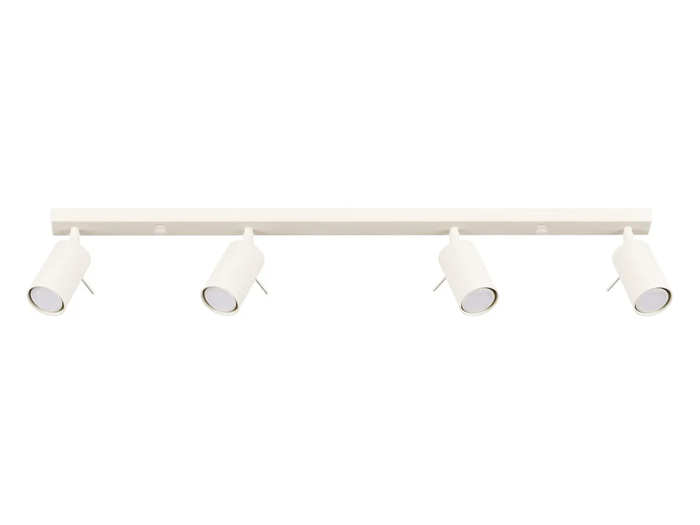 Sale Sollux Lighting Lámpara de techo Briix moderno de acero - 4 fuentes luminosas 4000K - L.81 x A.17 cm - Beige