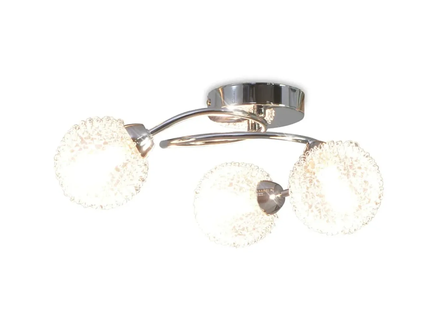 Lámpara de techo con 3 bombillas LED G9 120 W ES789046 Blanco