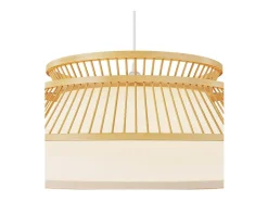 Best Rendez-Vous Déco Lámpara de techo de bambú natural 46 cm - Maupiti Beige