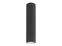 Sollux Lighting Lámpara de techo Gloow minimalista de aluminio - 1 fuentes luminosas 3000K - L.6,5 x A.30 cm - Negro Online