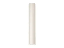 Sollux Lighting Lámpara de techo Gloow minimalista de aluminio - 1 fuentes luminosas 3000K - L.6,5 x A.40 cm - Beige New