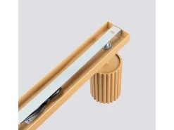 Sollux Lighting Lámpara de techo Gloow minimalista de aluminio - 3 fuentes luminosas 4000K - L.45 x A.16,5 cm - Dorado Best