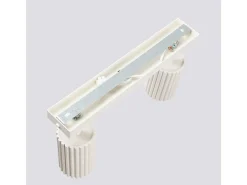 Sollux Lighting Lámpara de techo Gloow minimalista de aluminio - 2 fuentes luminosas 4000K - L.30 x A.16,5 cm - Beige