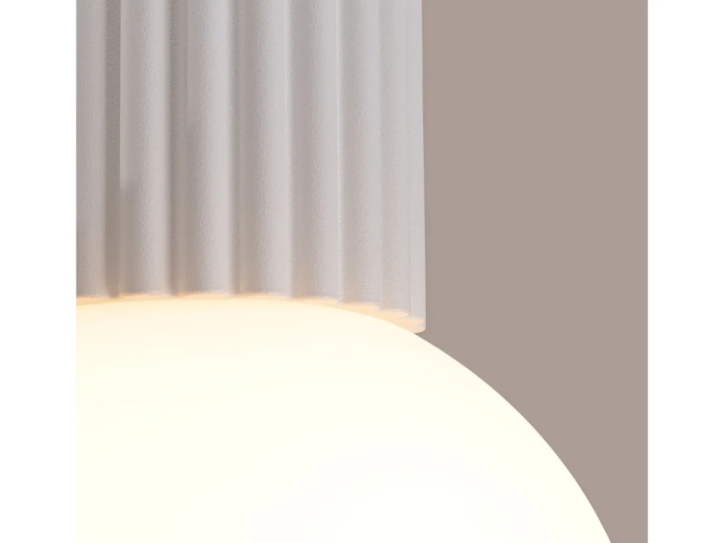 Sollux Lighting Lámpara De Techo Halo Moderno De Aluminio/Vidrio - 1 Fuentes Luminosas - L.12 X A.21 Cm - Blanco Hot