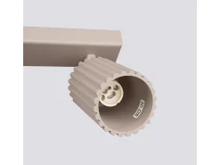 Sale Sollux Lighting Lámpara De Techo Karbon Minimalista De Aluminio - 4 Fuentes Luminosas - L.81 X A.16,5 Cm - Pardo Gris