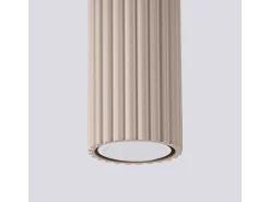 Sollux Lighting Lámpara De Techo Karbon Minimalista De Aluminio - 1 Fuentes Luminosas - L.6,5 X A.20 Cm - Pardo Gris Discount
