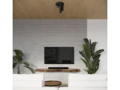 Sollux Lighting Lámpara De Techo Lagos Moderno De Acero - 3 Fuentes Luminosas - L.25 X A.12 Cm - Negro Online