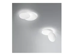 Lámpara de techo LED DRUM en metal mate 43W Perenz Blanco Outlet