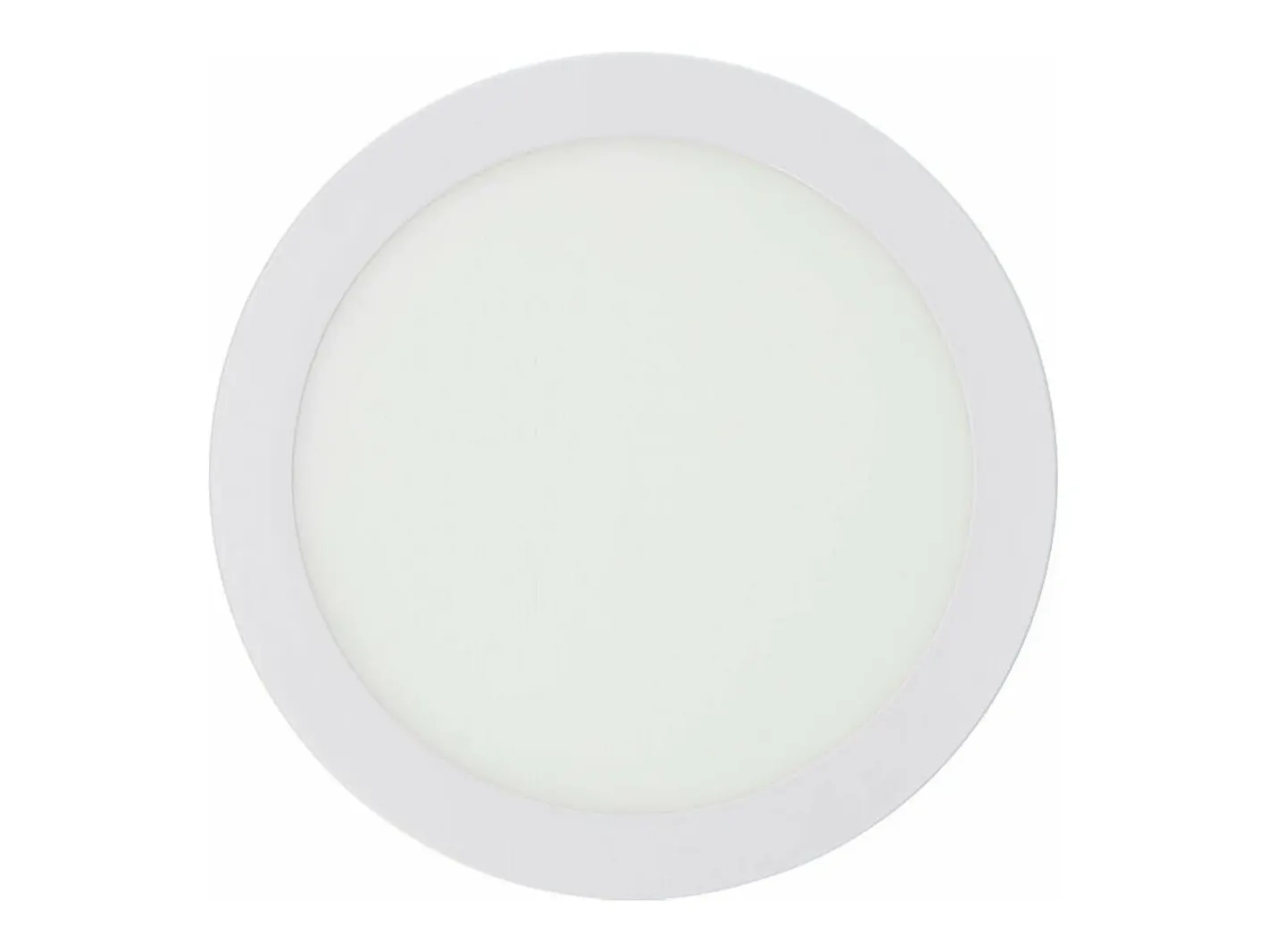 EDM Plafón-Lámpara de techo LED Blanca Blanco