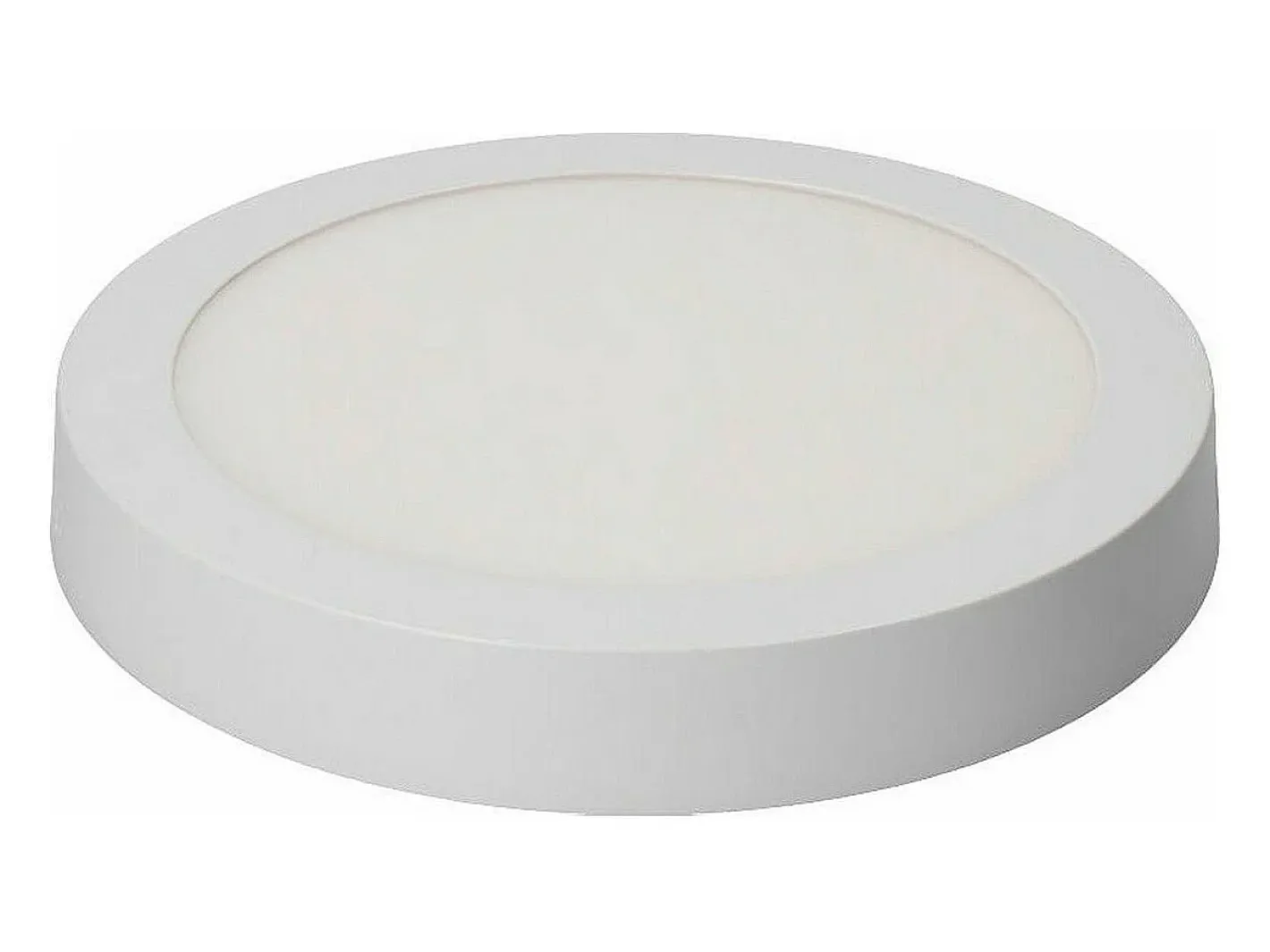 EDM Plafón-Lámpara de techo LED Blanca Blanco