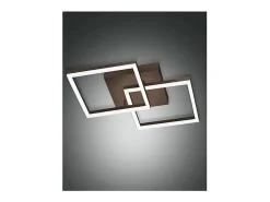 Lámpara de techo LED moderna BARD 39W Corten 3394-22-361 Fabas Luce Marru00f3n Outlet