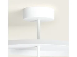 Ledkia Plafón-Lámpara de Techo LED 10.5W Aluminio Ariella Blanco Multicolor