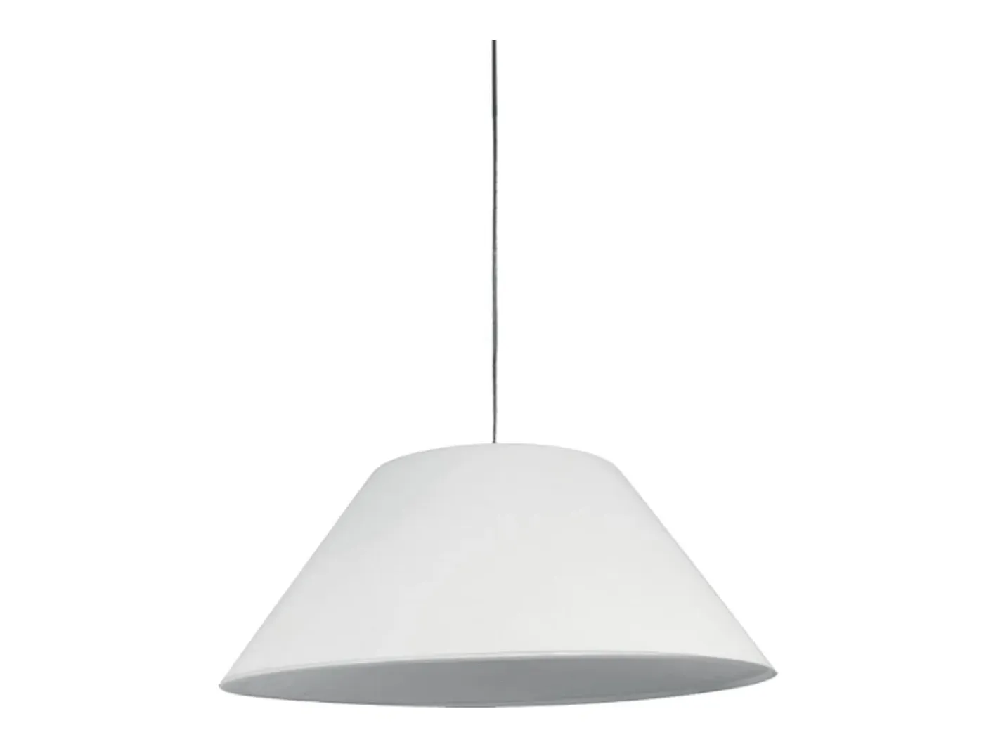 Outlet Lámpara de techo Natália Lumit 40W altura regulable Ø50 cm Blanco