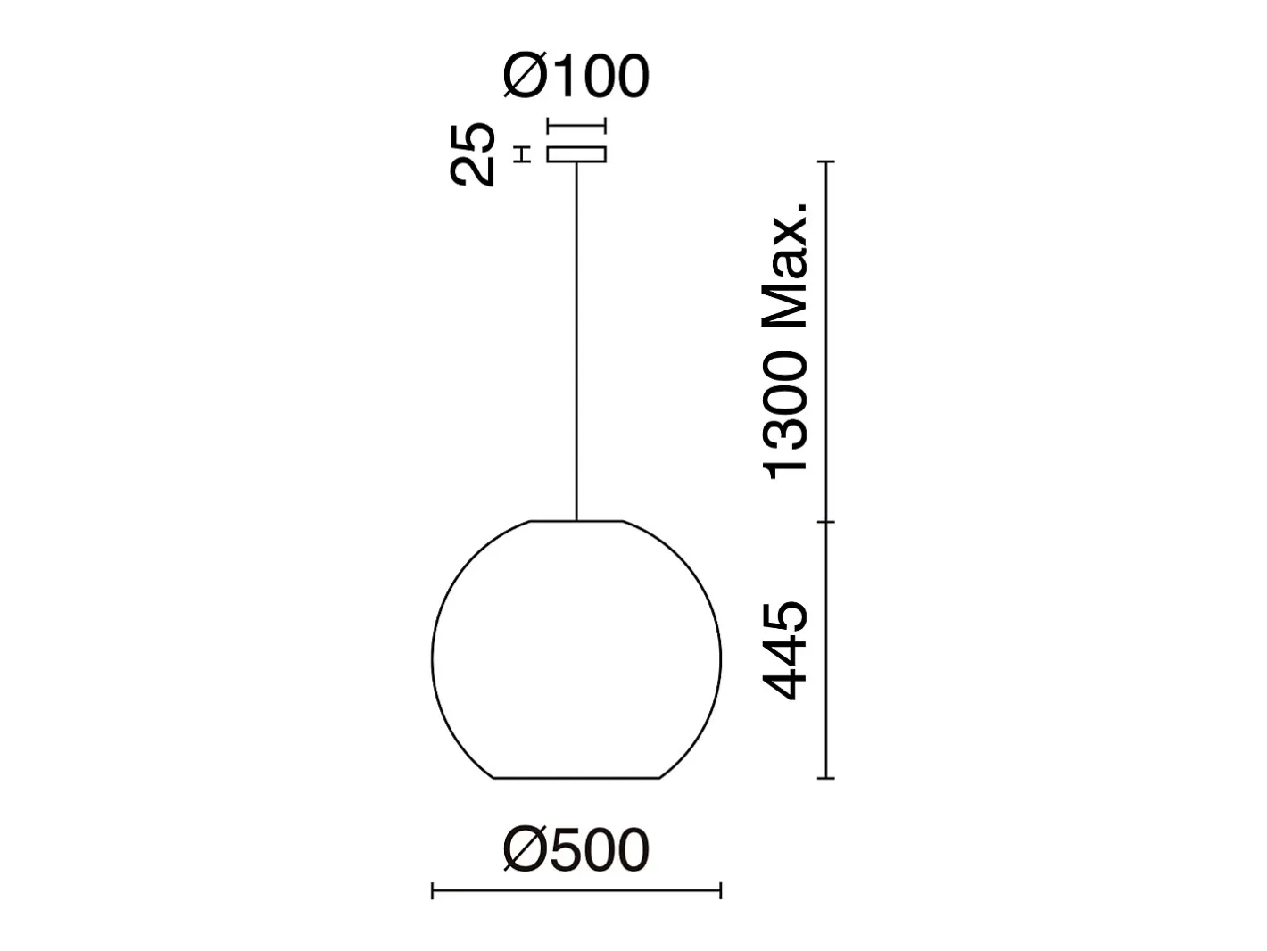 Online Lámpara de techo NATURAL estilo moderno - Alt. 130 cm x ø50 cm - E27 15W - acero y mimbre claro - IP20 Marru00f3n