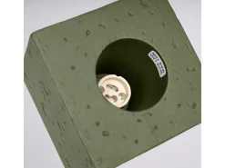 Discount Sollux Lighting Lámpara de techo Quad industrial de concreto - 1 fuentes luminosas - L.10 x A.10 cm - oliva Verde