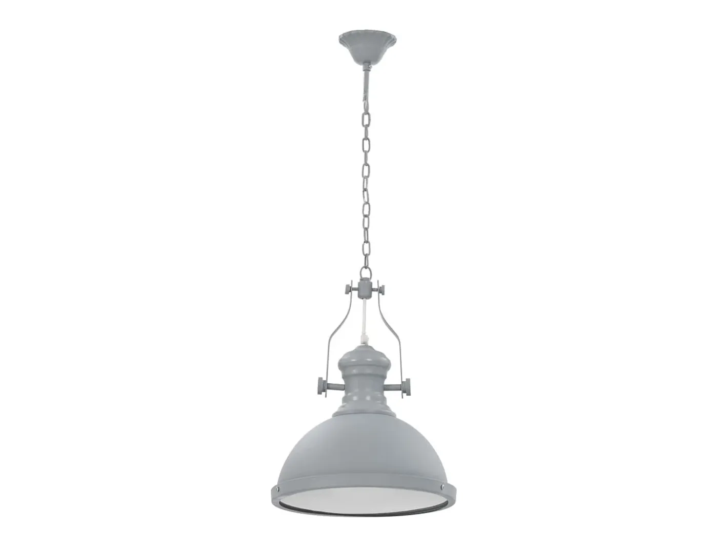 Plafón-Lámpara de techo redonda E27 ES407307 Gris