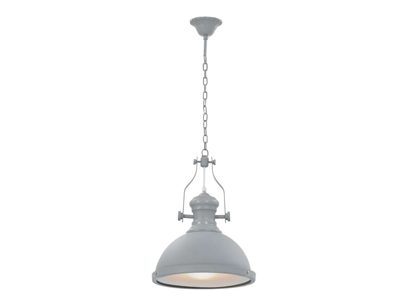Plafón-Lámpara de techo redonda E27 ES407307 Gris