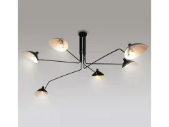 Sale Lámpara De Techo Toolight App570-6C Black Negro