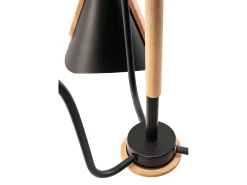 Plafón-Lámpara De Techo Toolight App605-3C Black Negro