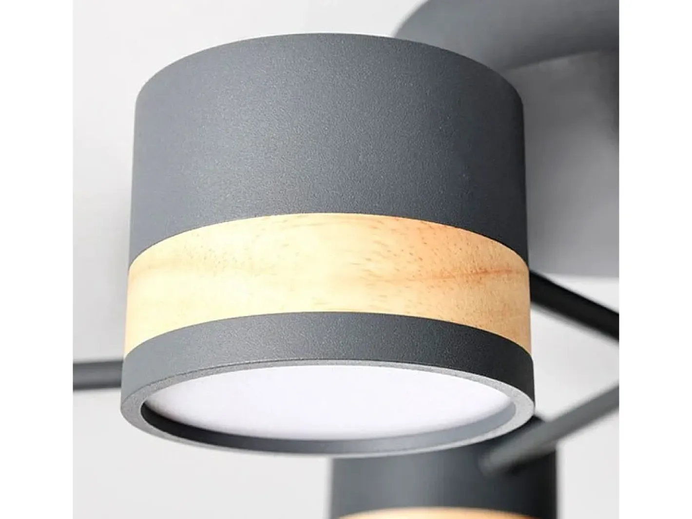 Lámpara De Techo Toolight App528-8C Grey Gris Outlet