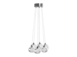Lámpara De Techo Toolight Ms021-7Cp Chrome Gris Discount