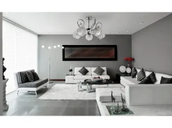 Hot Lámpara De Techo Toolight App636-5C Grey Gris