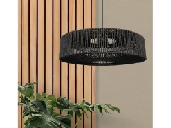 Plafón-Lámpara De Techo Toolight App1484-1C Black Negro