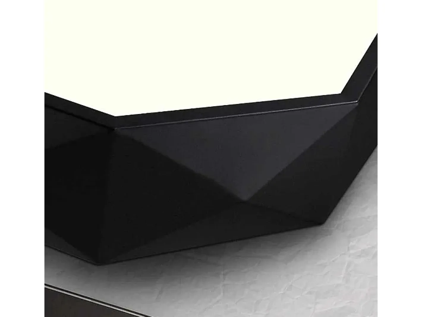 Plafón-Lámpara De Techo Toolight App863-C Diamond 50Cm Black Negro