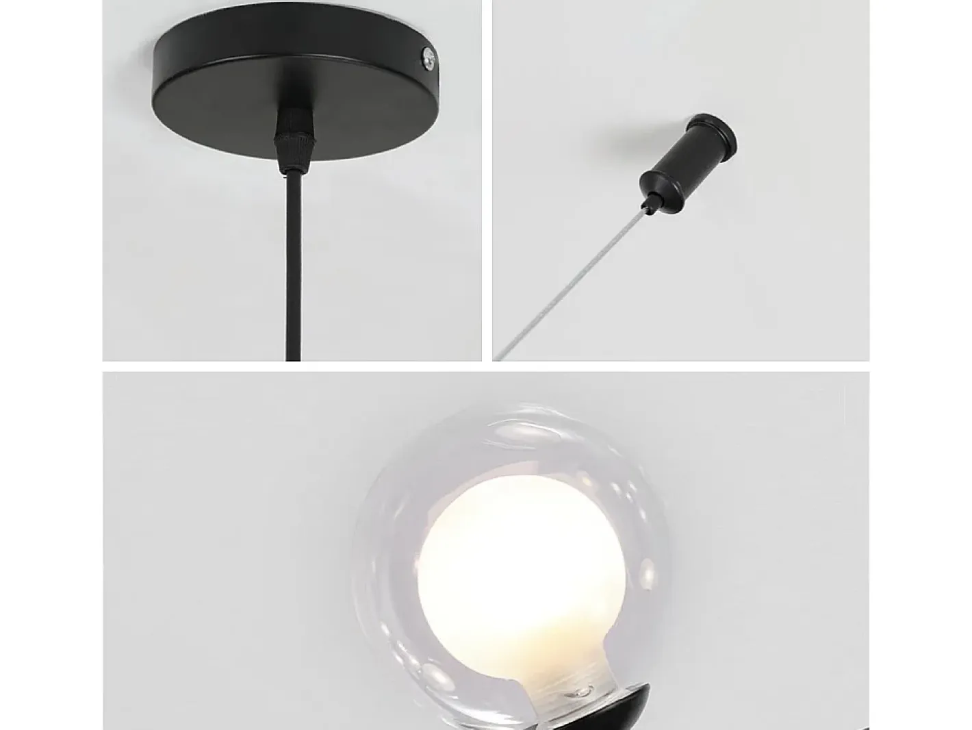 Lámpara De Techo Toolight App754-8Cp Black Negro Clearance