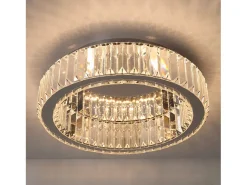 Lámpara De Techo Toolight App1742-C Chrome 40 Gris Sale
