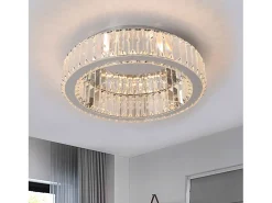 Lámpara De Techo Toolight App1742-C Chrome 40 Gris Sale