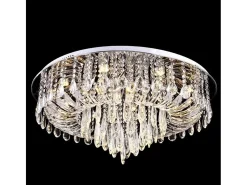 Clearance Lámpara De Techo Toolight App781-9C Transparent Transparente