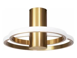 Plafón-Lámpara De Techo Toolight App1403-Cw Brush Gold Dorado