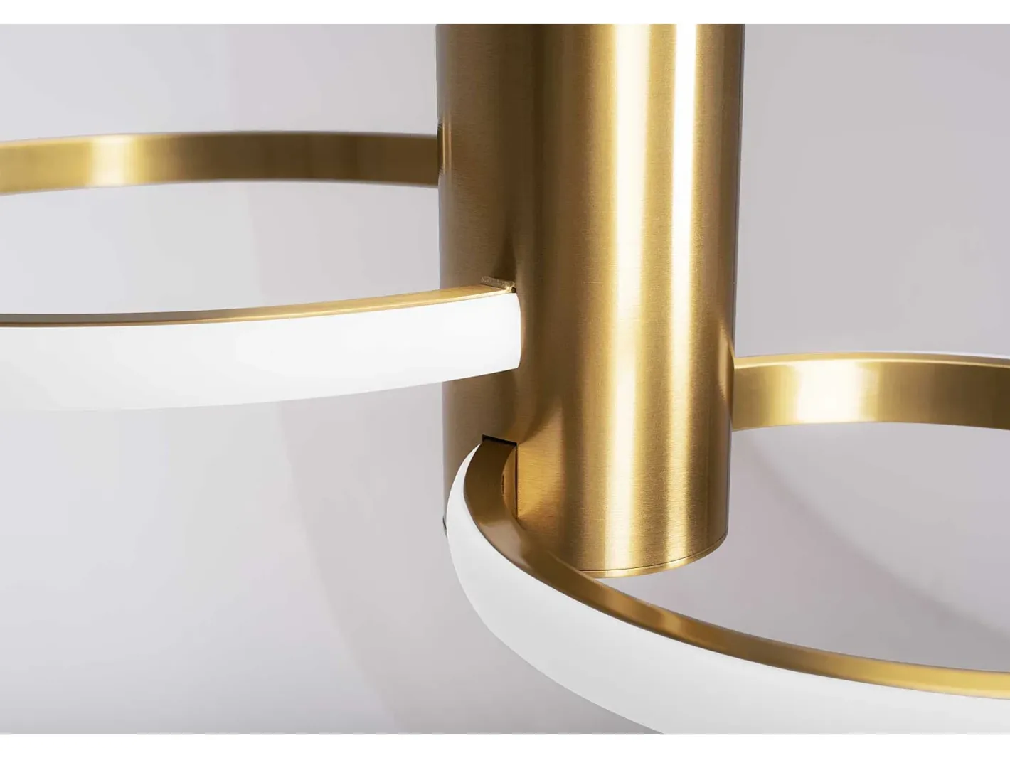 Plafón-Lámpara De Techo Toolight App1403-Cw Brush Gold Dorado