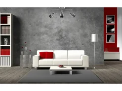 Lámpara De Techo Toolight App746 Grey Gris New