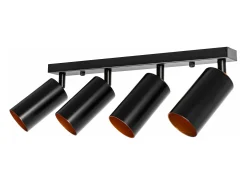 Discount Lámpara De Techo Toolight App940-4C Black Negro