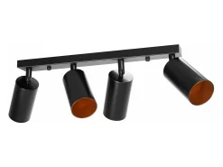Discount Lámpara De Techo Toolight App940-4C Black Negro