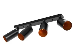 Discount Lámpara De Techo Toolight App940-4C Black Negro