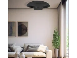 Lámpara De Techo Toolight Led App1461 40Cm Black Negro Hot